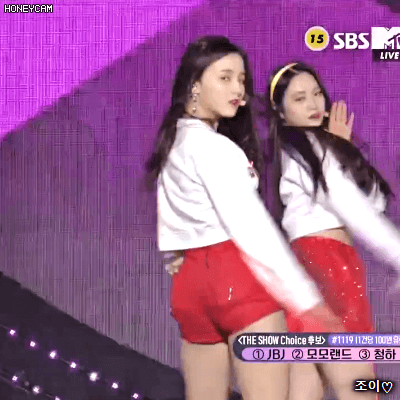 180207 쇼라바오컵 우승한 모모랜드 2000년생 낸시.gif | 인스티즈