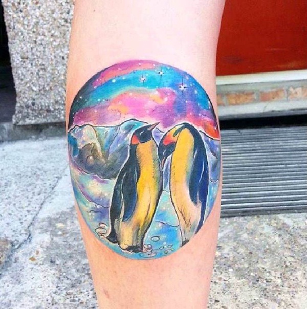 Tatuagem de pinguim Tatuagem de pinguim