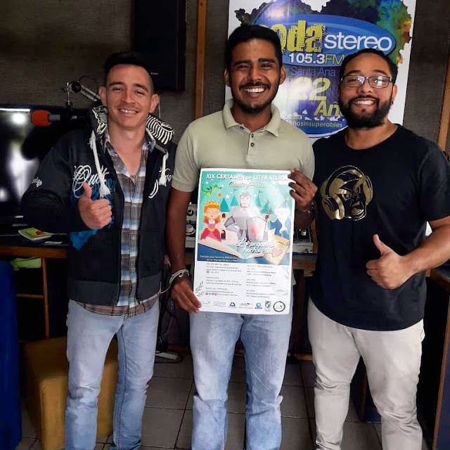 Nueva Acrópolis difunde certamen de literatura en Radio Soda Stereo 105.3 FM de Santa Ana