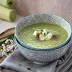 Crema de puerro y calabacín