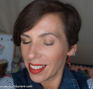 Paleta 24karat nudes de Maybelline 13 look 01 e