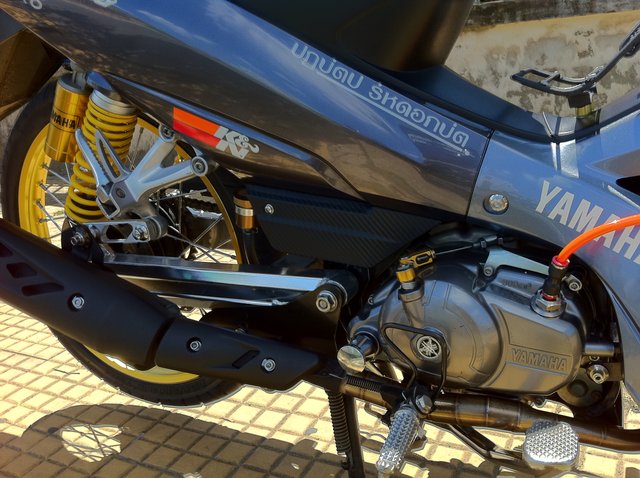 Sơn xe Sirius màu đen xám Lamborghini cực đẹp 