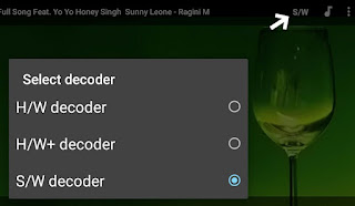 Change decoder Change decoder