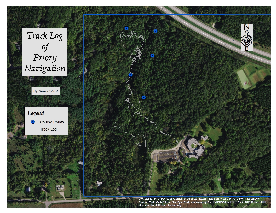 Track Guide Maps Geog336: Field Activity 8: Map and Compass Navigation