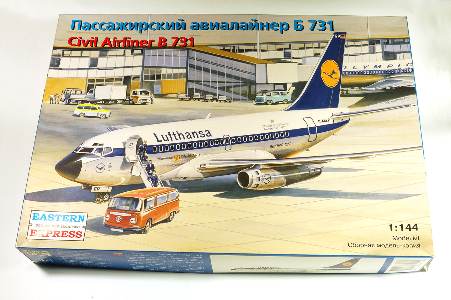 Eastern Express 1/144 Airliner B-737-100 PeoplExpress EE14415_1 