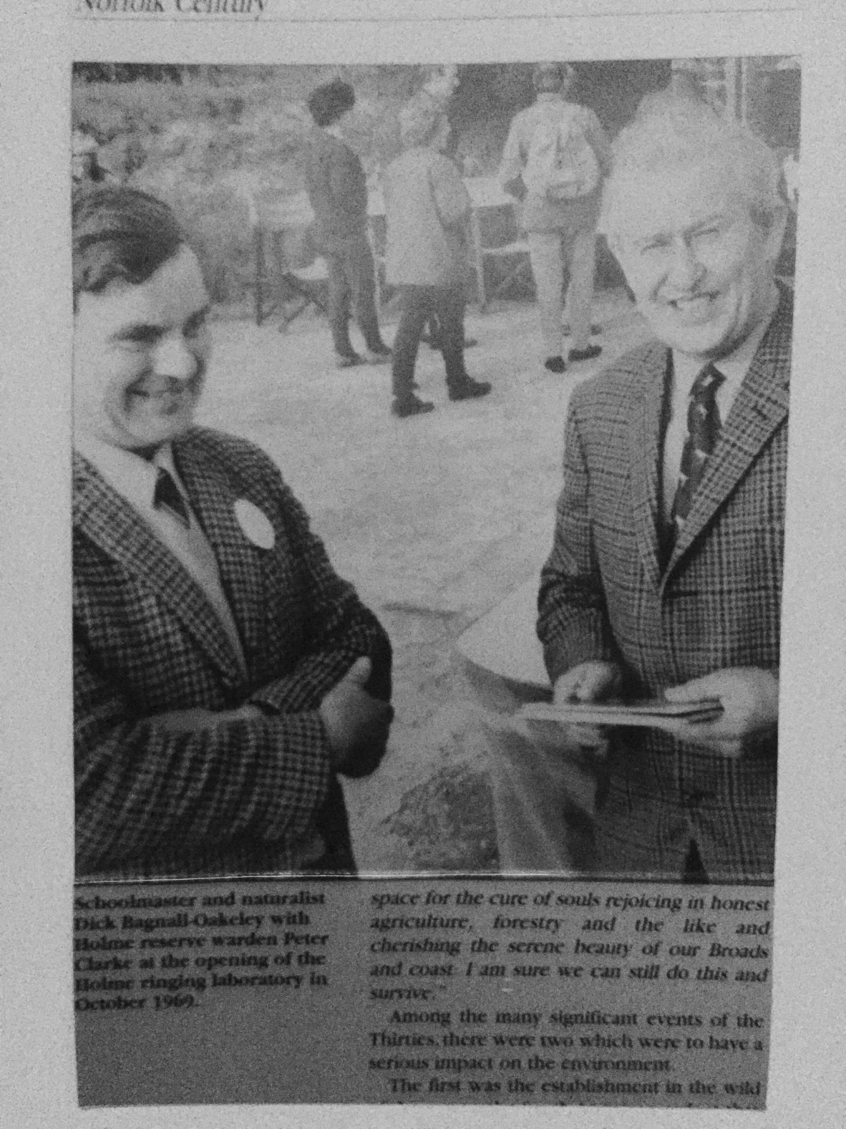 Penny's Hot Birding and Life!: Holme Bird Observatory Opening – Peter