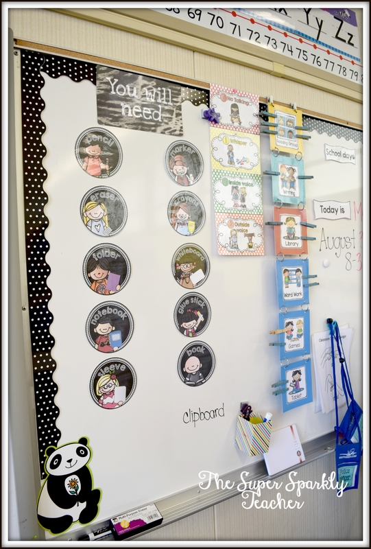 The Super Sparkly Teacher: My {FIRST grade} Classroom Reveal