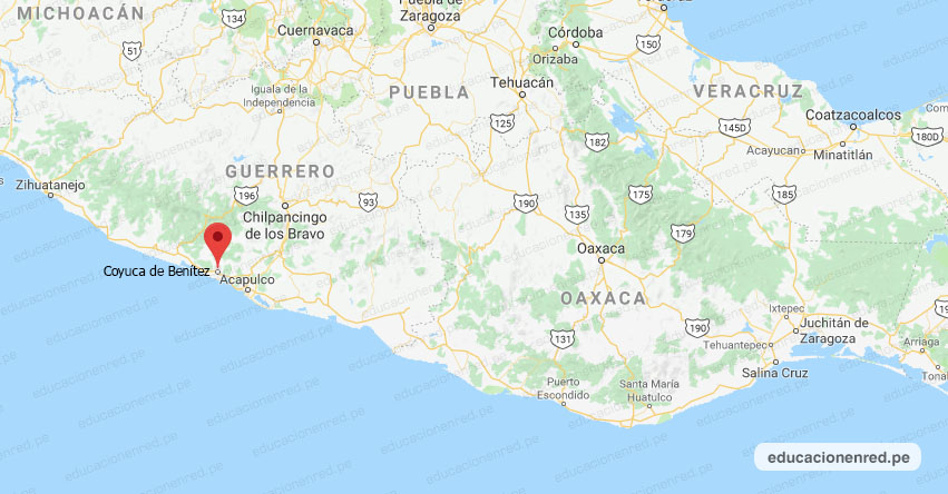 Temblor en México de Magnitud 4.5 (Hoy Miércoles 15 Enero 2020) Sismo - Epicentro - Coyuca de Benítez - Guerrero - GRO. - SSN - www.ssn.unam.mx
