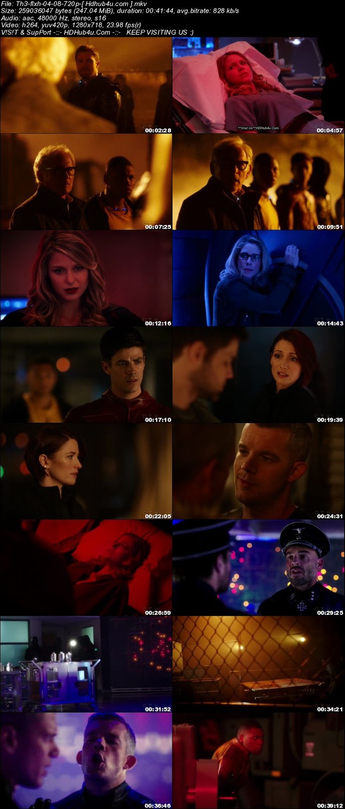 The Flash S04E08 HDTV 720p 200MB Download
