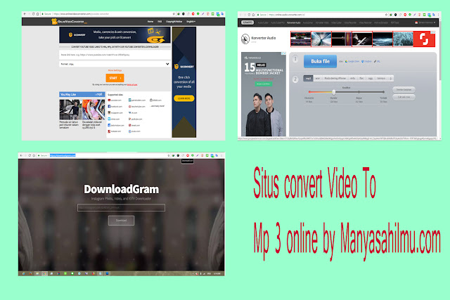 Situs - Situs Buat Convert Video Jadi Mp3 Online