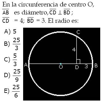 psu-matematicas: Desafío - Cálculo de Radio
