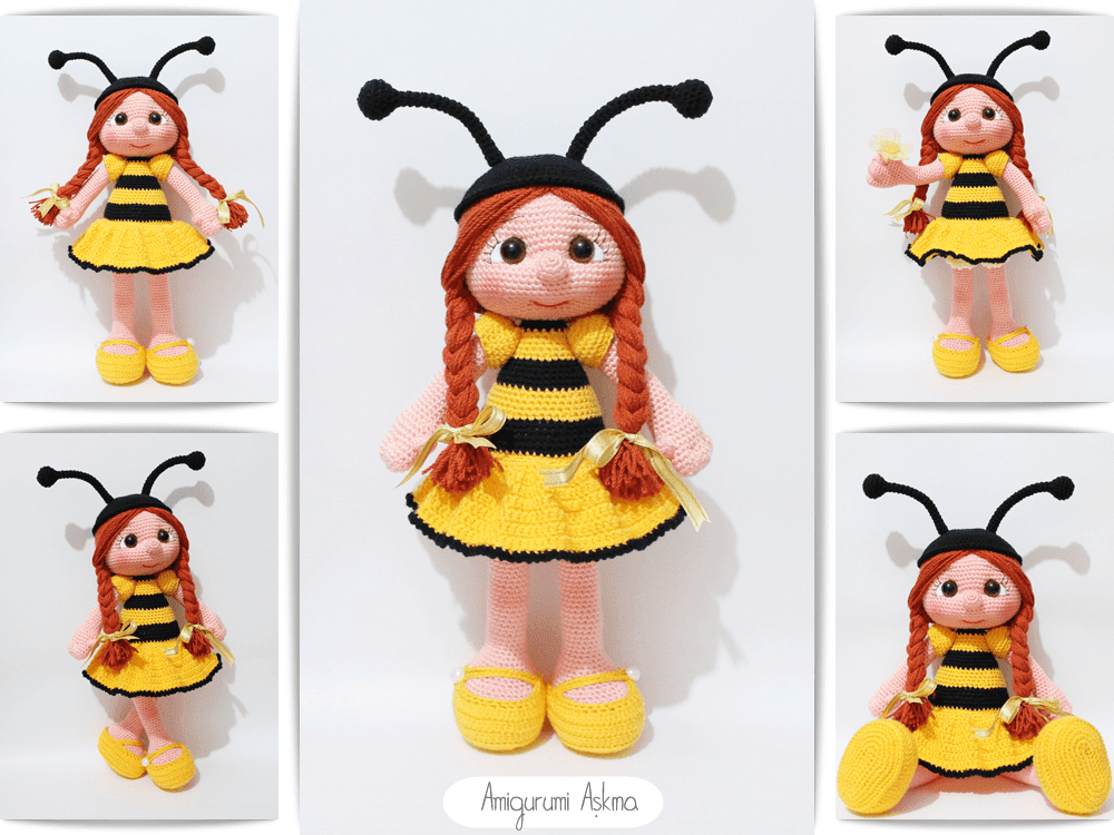 Amigurumi Arı Kız
