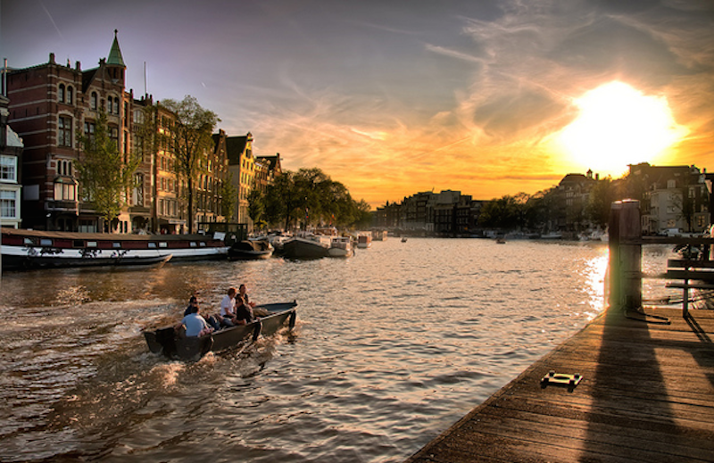 14. The Canals, Amsterdam - 20 of The Best Places To Watch The Sunset