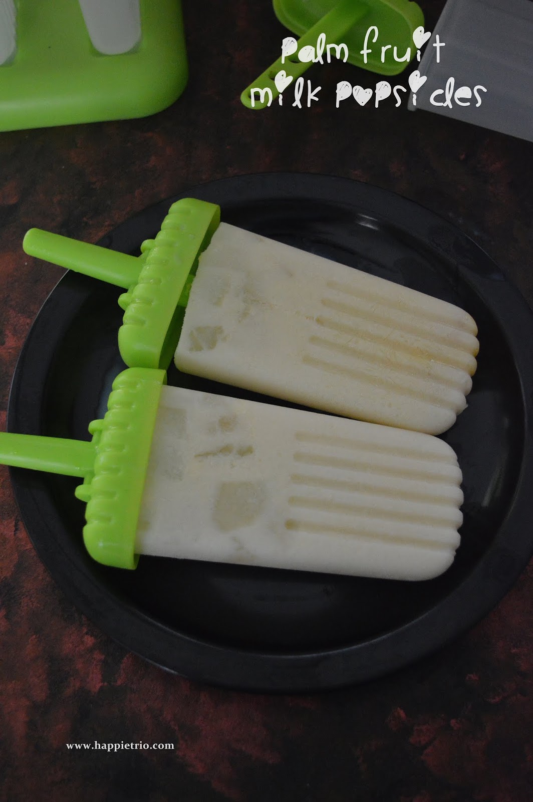 Nungu Milk Popsicle Recipe Ice Apple Popsicle Palm Fruit Milk