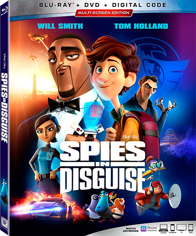 Spies in Disguise (2019) 1080p BDRip Dual Latino-Inglés [Subt. Esp] (Animación. Comedia)