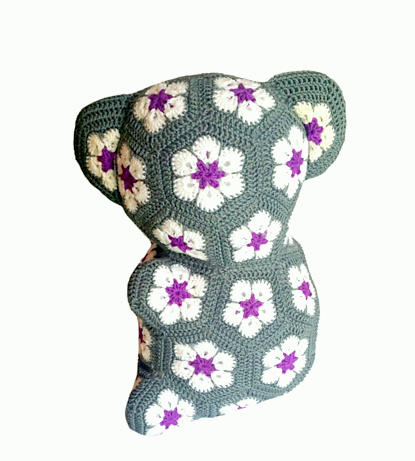 Lily the african flower koala Crochet pattern