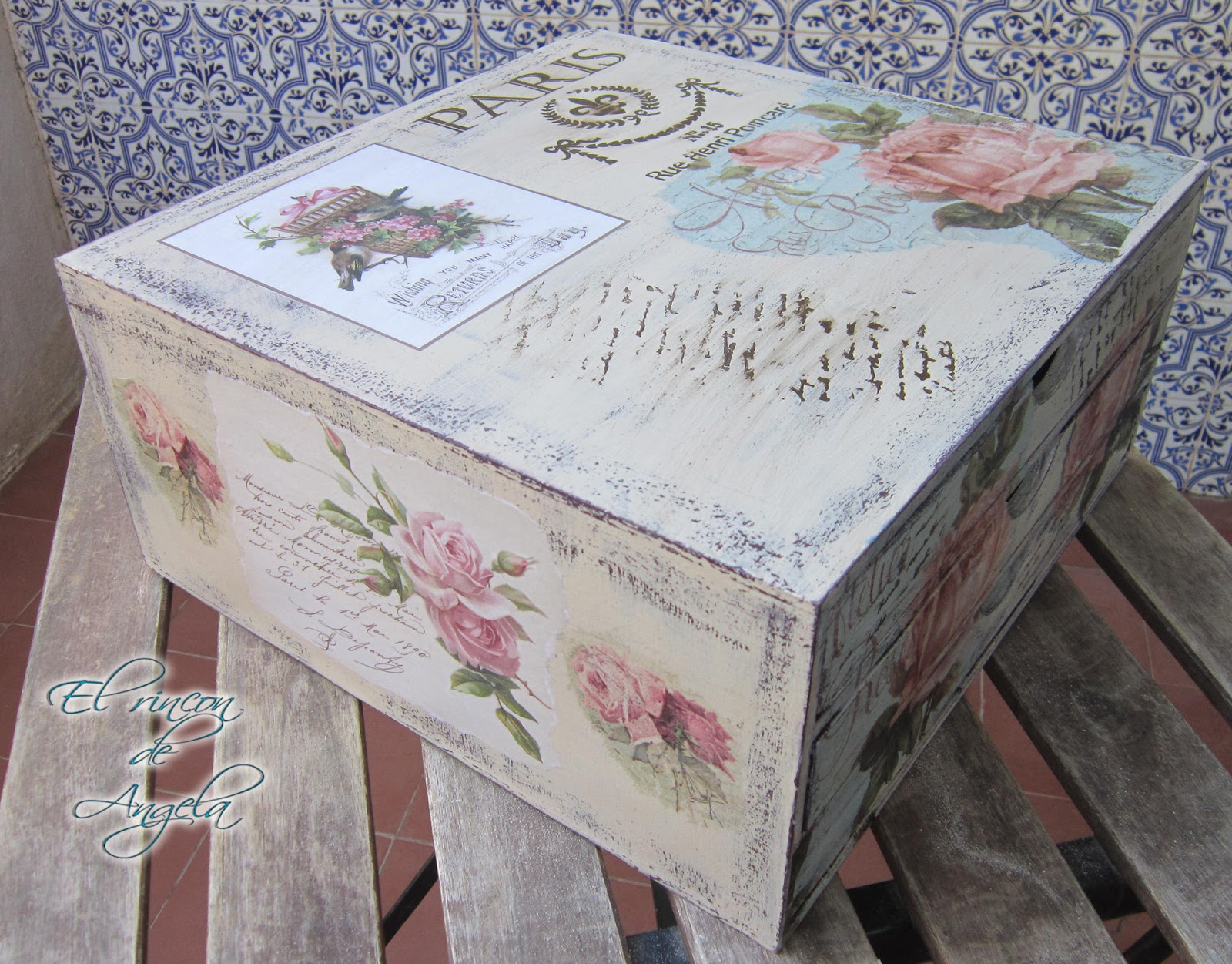 Cajas Decorados Con Decoupage Y Scrap Cajas Decorados Con Decoupage Y Scrap