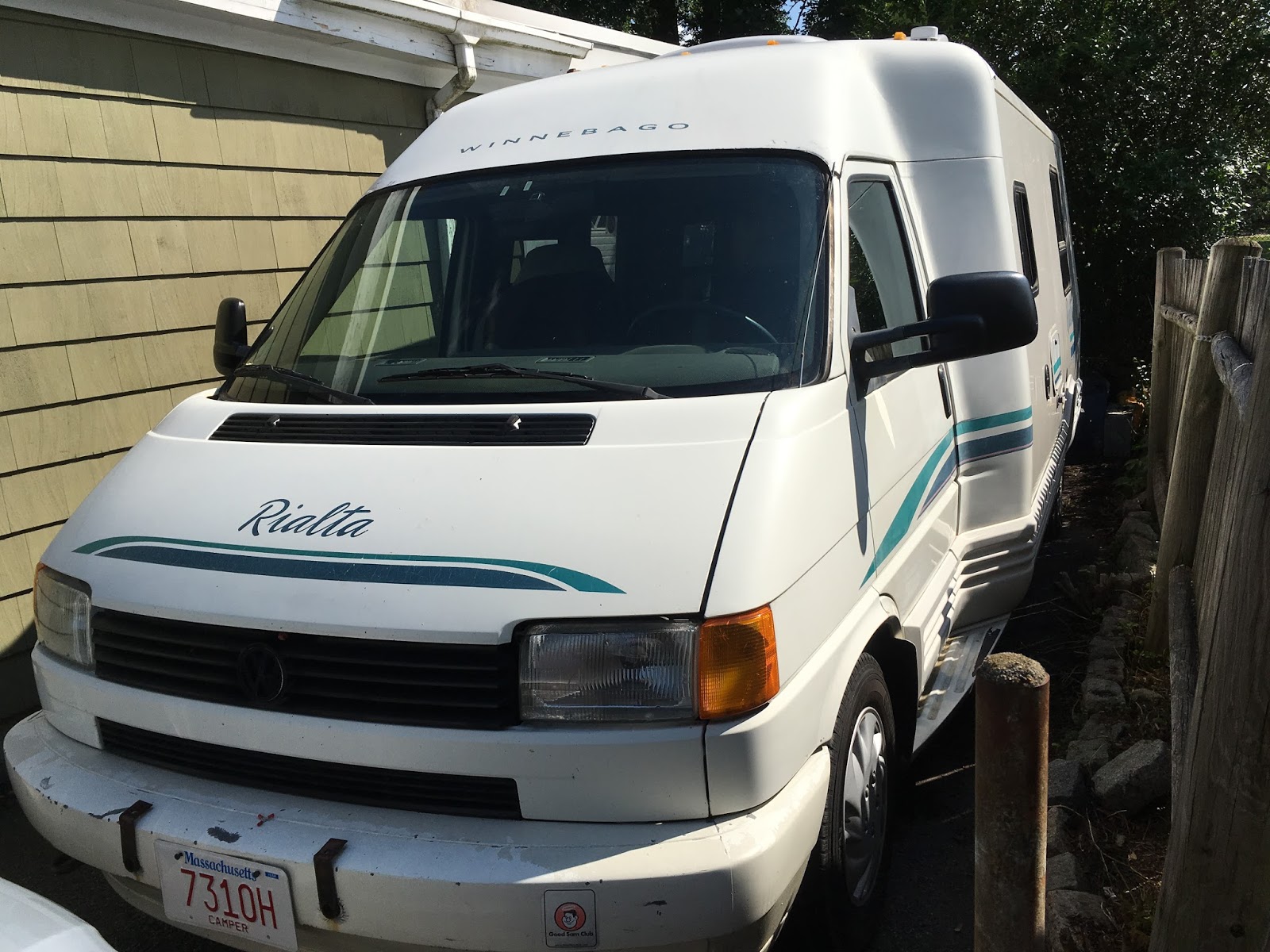 The Rialta's smooth bump-out makes it more streamlined than most Class Cs.