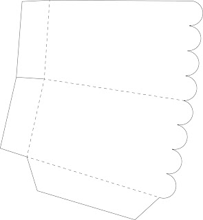 miss red fox: Popcorn-Tüten