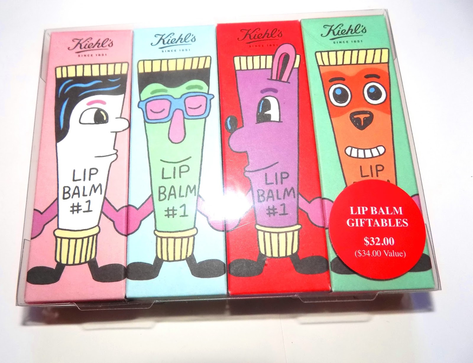 The Beauty Alchemist Kiehl's Lip Balm Giftables Holiday 2016