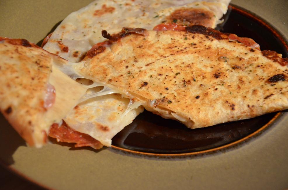 Wordchef's Corner Pepperoni Quesadillas with Marinara