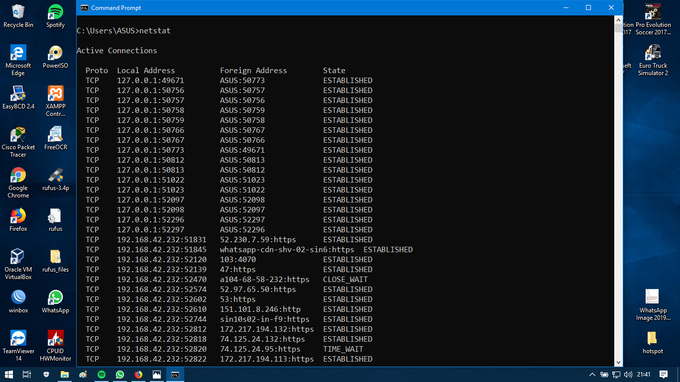 Perintah Command Prompt Untuk Jaringan ABDUL MUTALIP