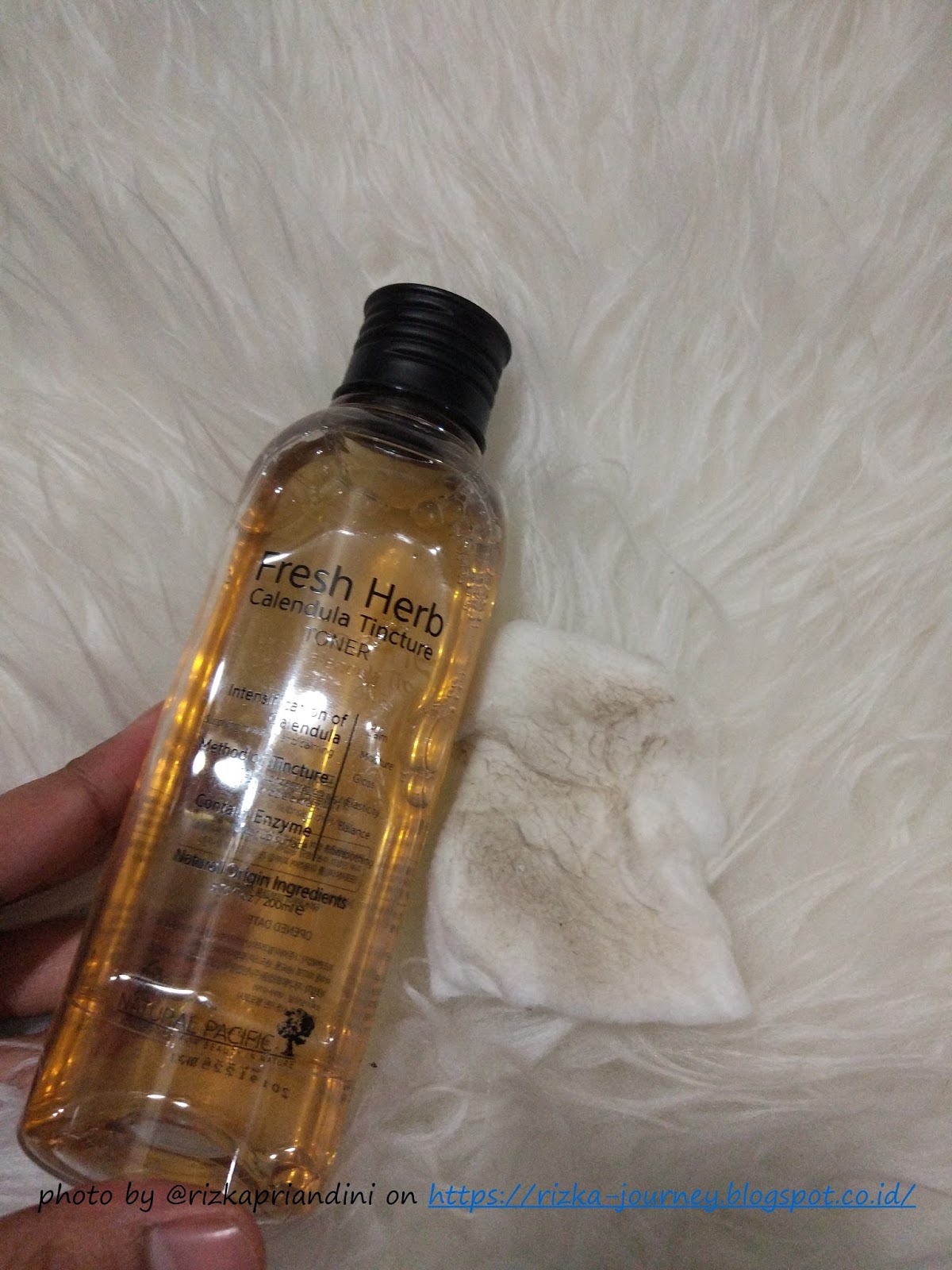 Natural Pacific Fresh Herb Calendula Tincture Toner Review IMG