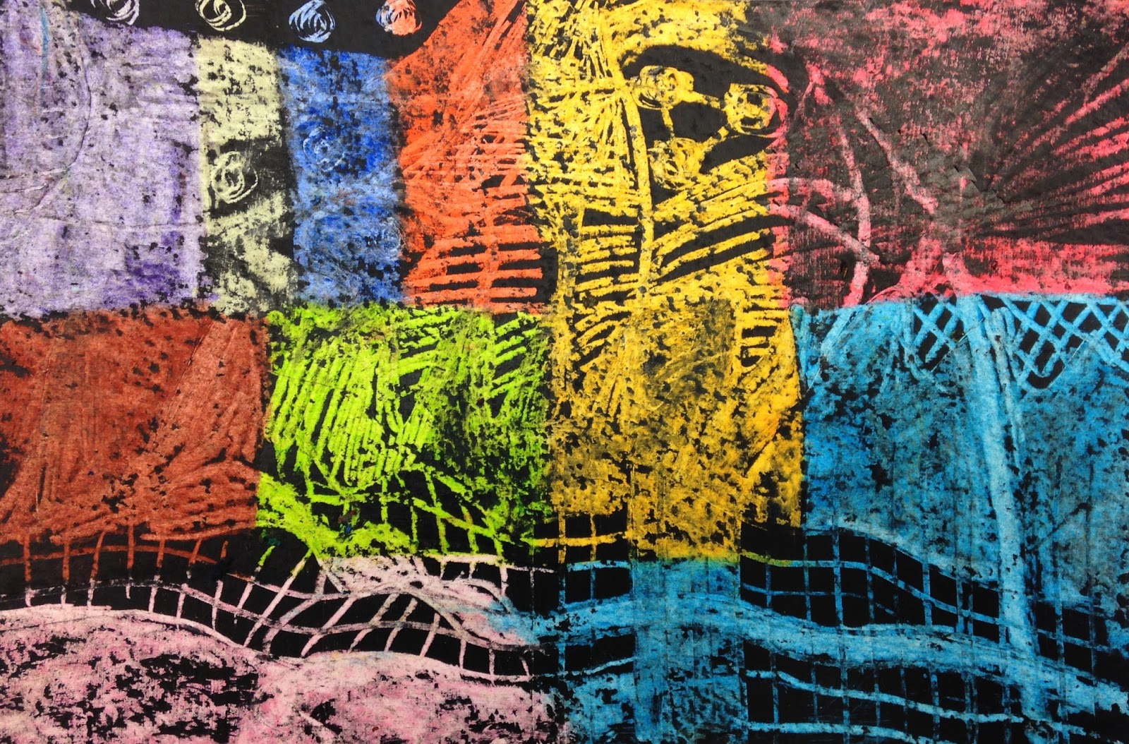 Art Sessions with Mary Deveau Scratch Paintings (Sgraffito)