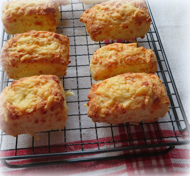 Three Ingredient Cheese Scones