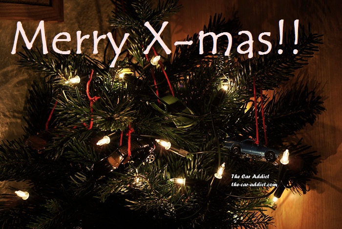 TheCarAddict wishes all of you a MERRY CHRISTMAS!!