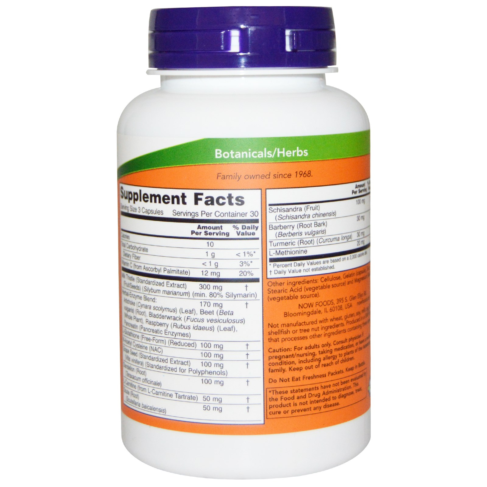 Now Liver Detoxifier & Regenerator 90 Capsules, 430k VND Authentic