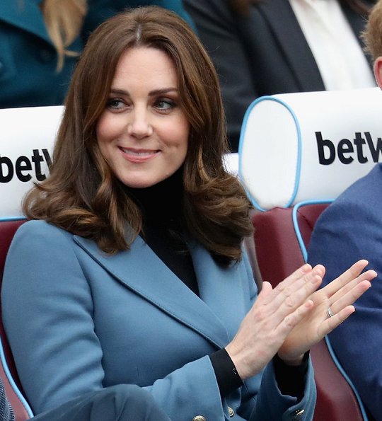 Duchess Catherine, William and Harry visited London Stadium
