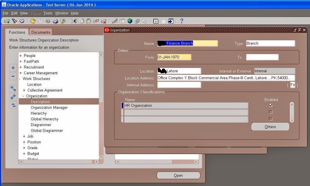 Oracle HRMS
