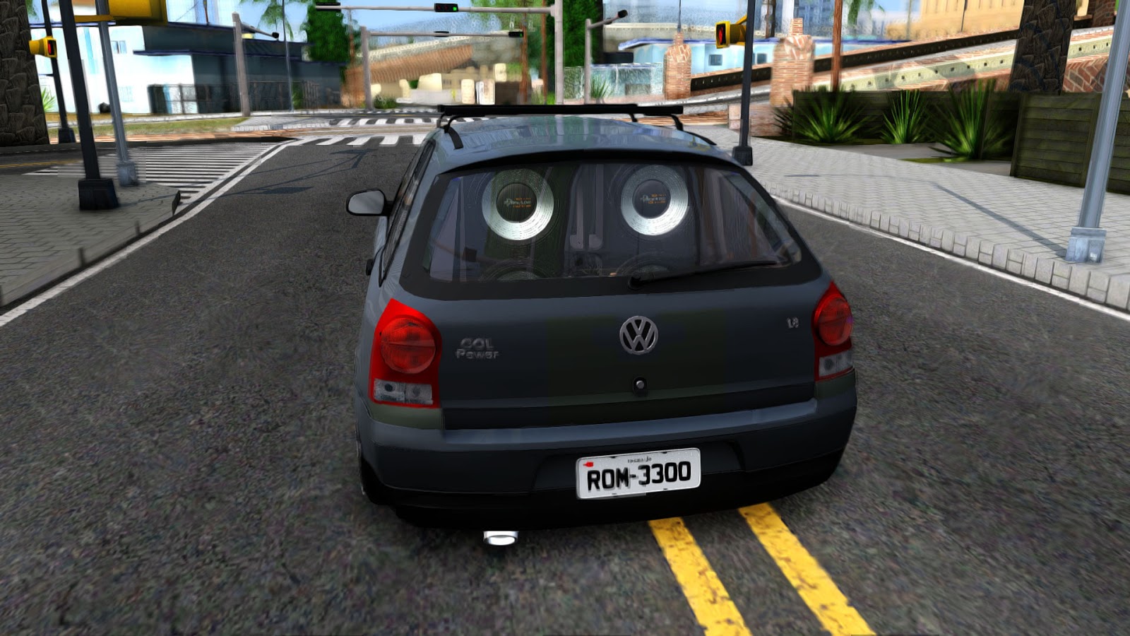 Mods GTA San Andreas: Vw Gol Quadrado + Orbital + Som