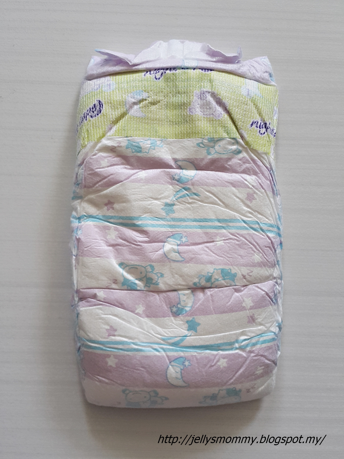 A little bit of Everything Disposable Diaper review (Petpet Night Tape)