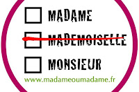 Madame Mademoiselle barrato Monsieur