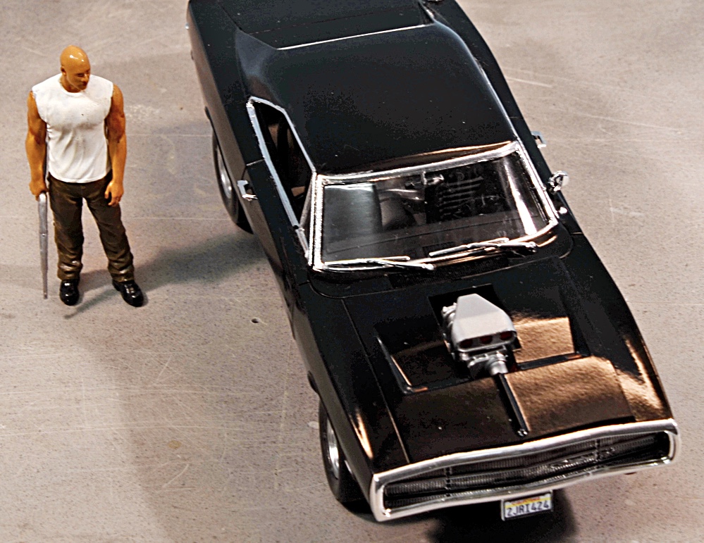 revell fast & furious dominic's 1970 dodge charger plastic model kit