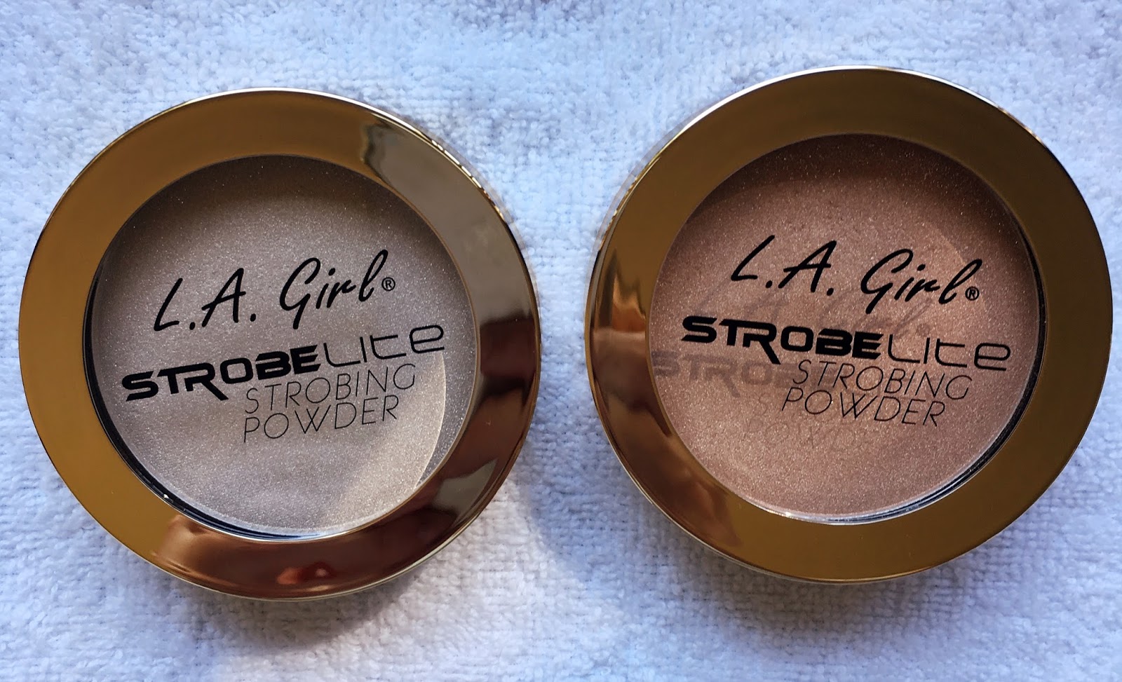 Suzy Qtip Review L.A. Girl Strobe Lite Strobing Powders