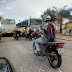 Micro-ônibus quebrado na Felizardo Moura na altura do bairro Nordeste