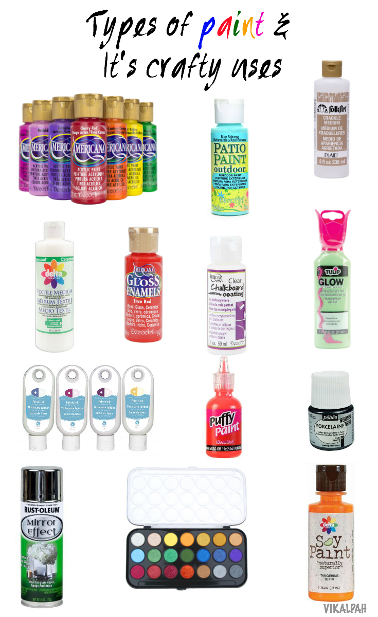 Vikalpah Let's talk about Craft Paints and it's crafty uses