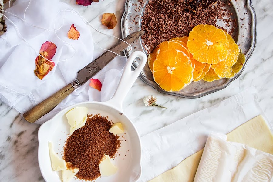 Rollitos de canela y naranja fáciles 