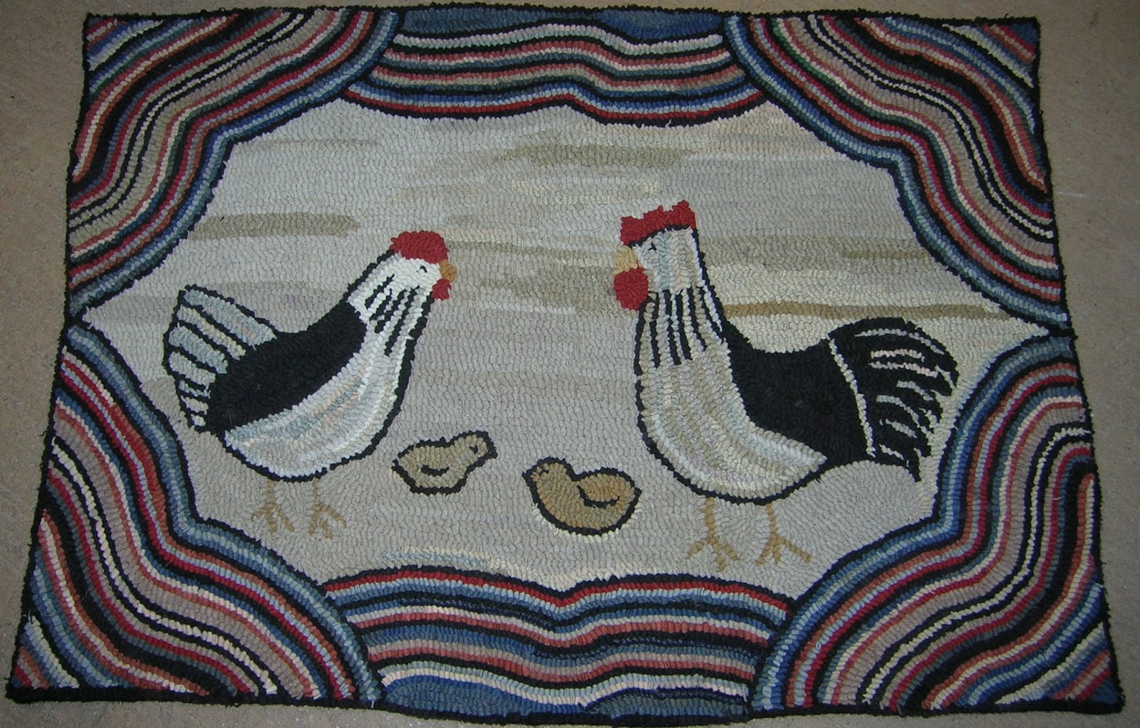 Rug Hooking with Janice Lee Heirloom Rug Class