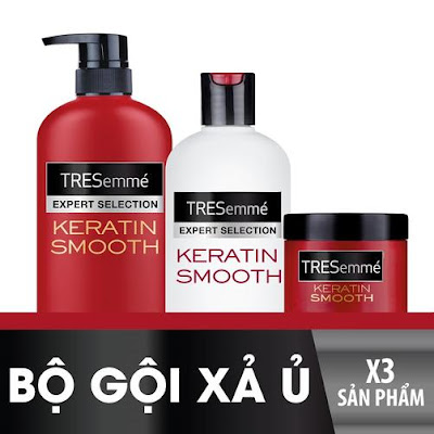 bộ sản phẩm tresemmé keratin smooth bo san pham tresemme keratin smooth