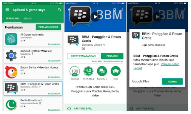 Simak Cara Memperbarui Bbm Ke Versi Terbaru Di Hp Android Tekno Mbois