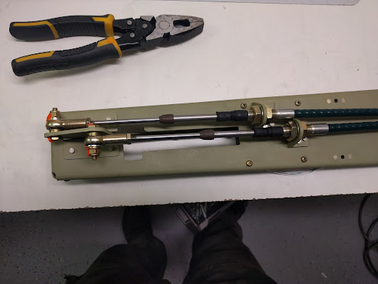 Some empennage attach progress