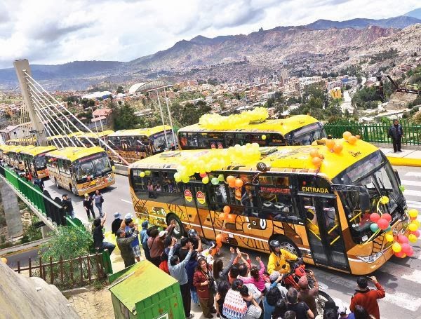 Transporte urbano en La Paz