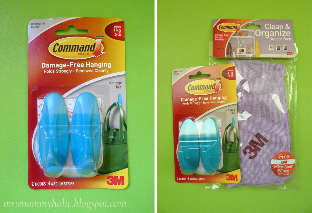MrsMommyHolic Damagefree hanging hooks