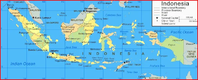 image: Indonesia Map HD
