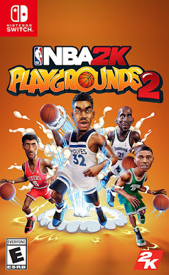 Nba 2k Playgrounds 2 Game Cover Nintendo Switch