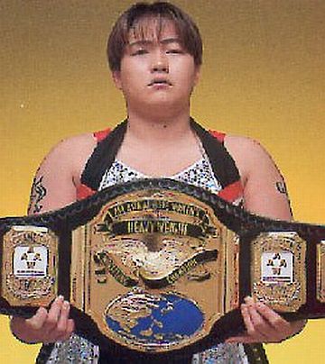 chigusa nagayo japanese wrestling female mexico japan pro joshi yokota jaguar wikia